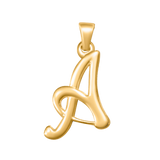 Large Cursive Letter Charms