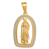 Gold Diamond Religious Charm