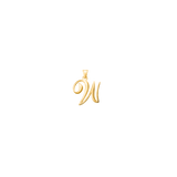 Large Cursive Letter Charms