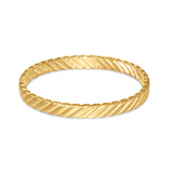 Patterned Twist Bangle