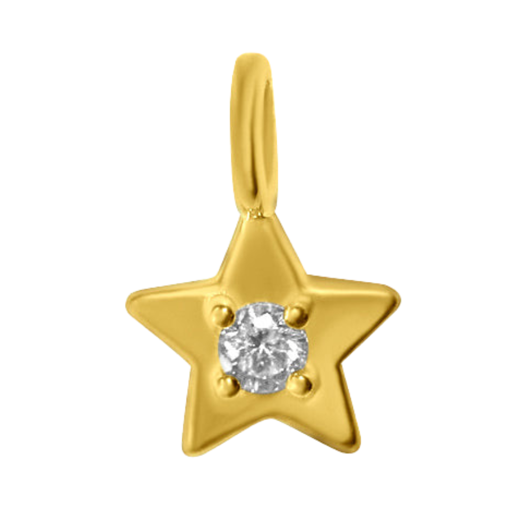 Diamond Star Charm