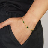 Green Stone Bracelet