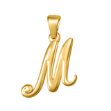 Large Cursive Letter Charms
