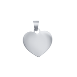 Blank Heart Pendant