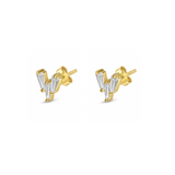 Diamonds and Star Earring Stack