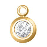 Round Birth Stone Charms