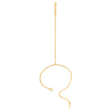Gold Chain Link Hand Chain