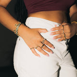 Gold Chain Ring