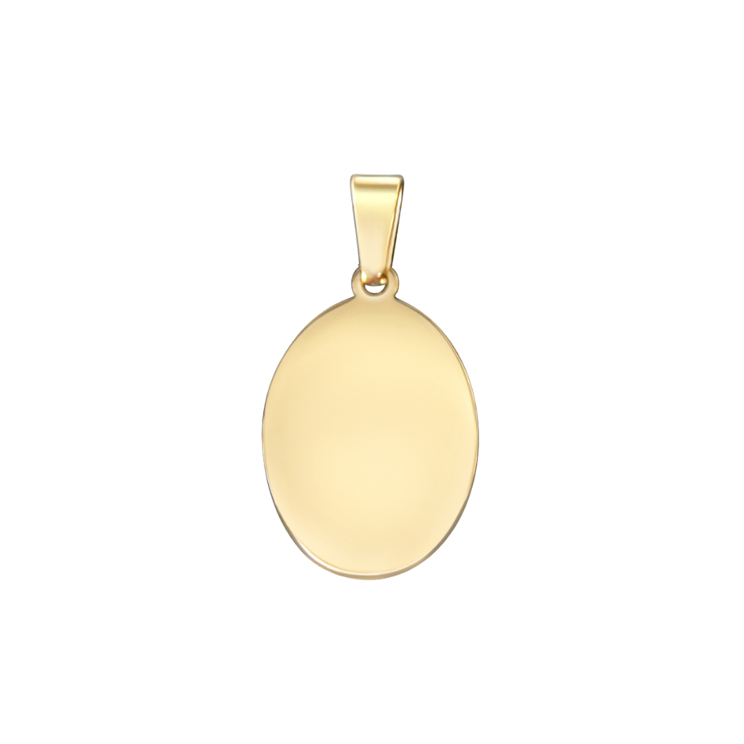 Oval Blank Pendant