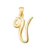 Large Cursive Letter Charms