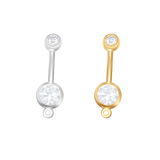 Charm Bar Belly Ring