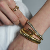 Thick Snake Bangle