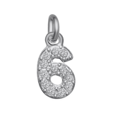 Small Diamond Number Charms