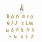 Small Diamond Letter Charms (A-Z)