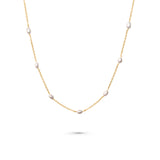 Dainty Pearl Chain Necklace