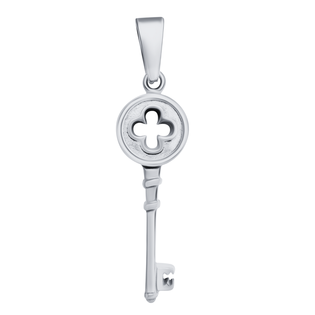 Clover Key Charm