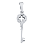 Clover Key Charm