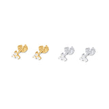 3 Diamond Studs