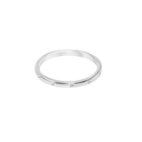 Round Ring with Diamonds