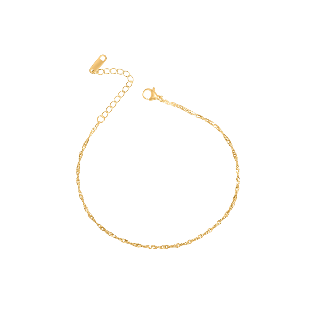 Twist Chain Anklet