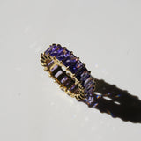 Purple Eternity Ring