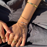 Diamond Web Hand Chain