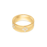 Diamond Flower Ring