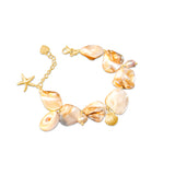 Statement Starfish Pearl Bracelet