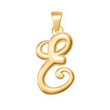 Large Cursive Letter Charms