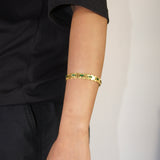 Green Stone Bangle