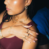 Gold Chain Ring