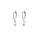 8-Pointed Star Earring Stack