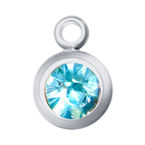 Round Birth Stone Charms