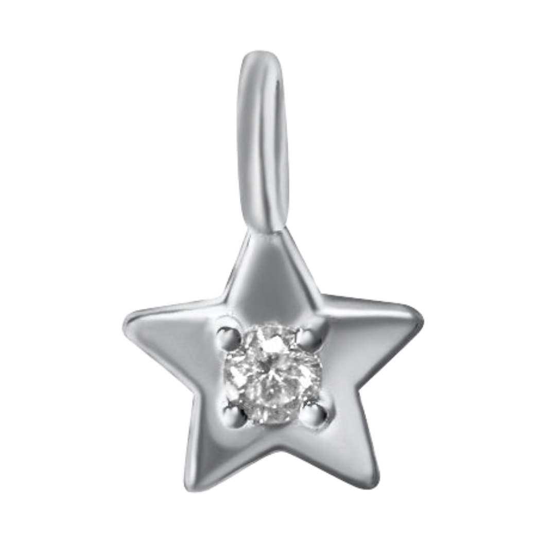 Diamond Star Charm
