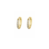 Diamond Teardrop Earrings Stack