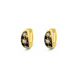 Diamond Star Earrings Stack