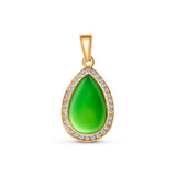 Green Diamond Charm