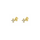 Diamond Star Earrings Stack