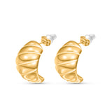 Chunky Ridged Earrings