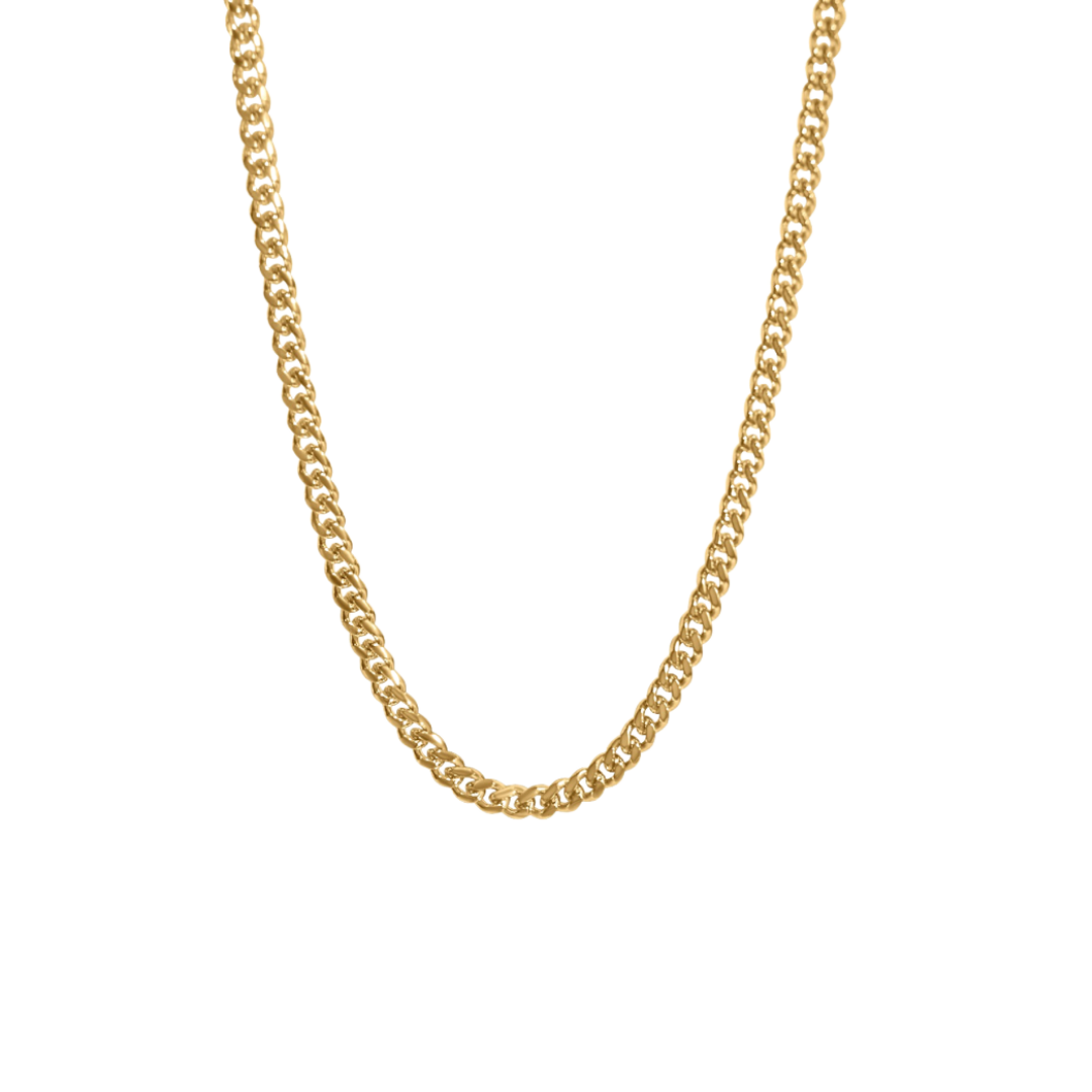 3mm Cuban Chain Necklace