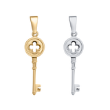 Clover Key Charm