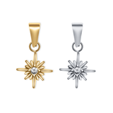 8 Pointed Star Pendant Charm