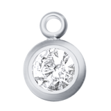 Round Birth Stone Charms