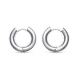 Silver Simple Huggies