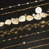 Round Chunky Link Bracelet