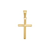 Beveled Cross Pendant