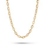 Gold Paperlink Choker Necklace