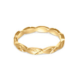 Oval Star Bursts Ring
