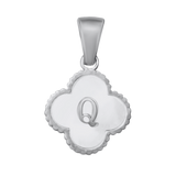 Reversible Initial Flower Charm