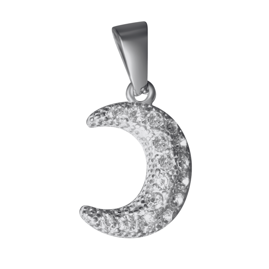 Diamond Moon Charm